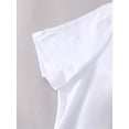 thumbnail image 4 of Camiseta informal de manga corta para mujer, con estampado "Love", cuello redondo, corte holgado, ideal para deporte y tiempo libre. Para adultos, hombres, mujeres, adolescentes, jóvenes., 4 of 6