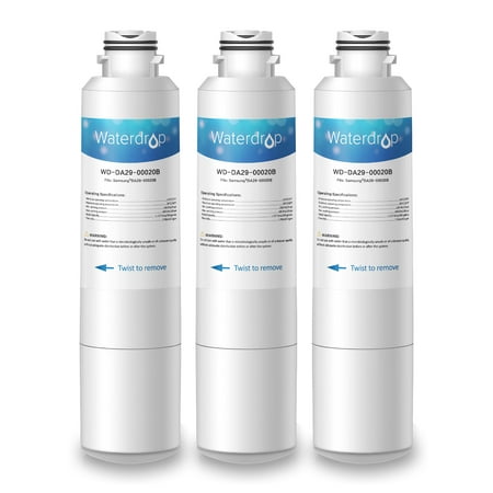 3 Pack Waterdrop Replacement for Samsung DA29-00020B, HAF-CIN/EXP, 46-9101 Refrigerator Water (Samsung Refrigerator Water Filters Best Price)