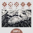 thumbnail image 2 of Starwars Death Star Rug (55'x78'=140x200cm), 2 of 7