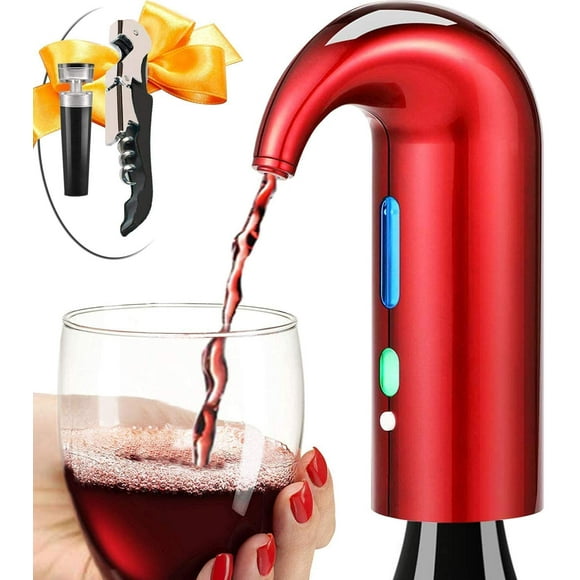 Aireador de vino eléctrico y decantador Higfra con conservante de vino