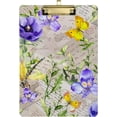 thumbnail image 1 of FMSHPON Field Flowers Grasses Clipboard Hardboard Wood Nursing Clip Board and Pull for Standard A4 Letter 13x9 inches, 1 of 7