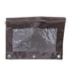 thumbnail image 1 of Inteprter Bolsa portátil para almacenar y proteger documentos importantes adecuada para estudiantes Bolsa con cremallera cartulina Marrón, 1 of 6