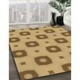 thumbnail image 3 of Ahgly Company Machine Washable Indoor Square Transitional Orange Area Rugs, 6' Square, 3 of 7