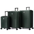 thumbnail image 1 of Tucci Italy Spettro Ensemble de Valises Rigides à Roulettes Pivotantes 3 Pcs, Extensible, Léger, Serrure Approuvée TSA, 20/28/30 Pouces, Vert, 1 of 7