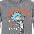 thumbnail image 3 of Dr. Seuss - Halloween Is My Thing - Toddler And Youth Long Sleeve Graphic T-Shirt, 3 of 6