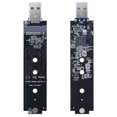 thumbnail image 3 of M.2 SATA/NVMe SSD To USB 3.1 Adapter PCI-E To USB 3.1 External Converter Card 10Gbps USB3.1 Gen 2 PCIe To USB3.1 Type A Adapter NVME, 3 of 6