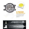 thumbnail image 5 of Pair Fog Lights Lamp Left & Right Side Fit Toyota RAV4 Camry Yaris Lexus LX570, 5 of 10