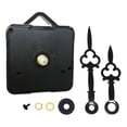 thumbnail image 2 of veasfak Wall Clock Movement Mechanism Battery Operated Silent Sweep Repair Parts Black Black with 2 Pointer, 2 of 9