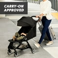 thumbnail image 2 of Baby Jogger City Tour 2 Ultra-Compact Travel Stroller, Jet, 2 of 7