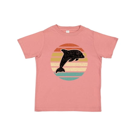 

Inktastic Dolphin Cute Beach and Vacation Gift Toddler Boy or Toddler Girl T-Shirt