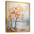 thumbnail image 2 of Designart "Warm Beige Maple Elegance II" Tree Maple Floater Framed Wall Decor, 2 of 5