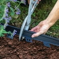thumbnail image 5 of Dig-Free 50 ft. Landscape Edging Border, Garden Edging for Flower Beds, Garden & Lawns, Plastic (Black), 5 of 8