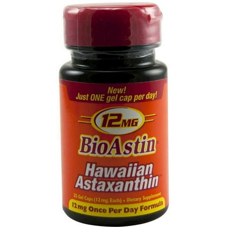 Nutrex Hawaii Bioastin Hawaiian Astaxanthin Capsules, 25 CT