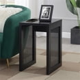 thumbnail image 4 of Convenience Concepts Northfield Table d'Appoint Tressée en Bois Noir, 4 of 10