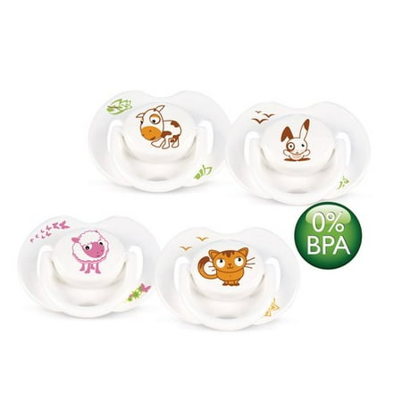 Avent Animal Pacifier, 2 pack, 0-6 months