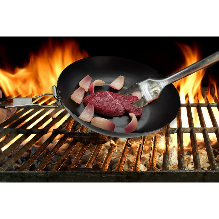 Cast Iron 5.5 Inch Pre Seasoned Fry Pan Skillet Camping Heavy Duty NE –  Kitchen & Restaurant Supplies