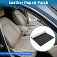 thumbnail image 2 of Unique Bargains Self Adhesive Leather Repair Patch Strong Stickiness Leather Repair Tape Faux Leather1 Pcs Black 39" x 11.8", 2 of 7