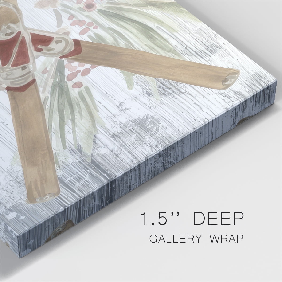 Pinecone Lodge Collection B- Gallery Wrapped Canvas