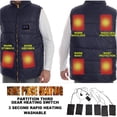 thumbnail image 3 of Inteprter Almohadilla de calefacción USB Recargable Ropa calentada Almohadillas de calentamiento anchas Temperatura Calentador interior Equipo Suministros térmicos, 3 of 6