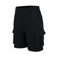 thumbnail image 5 of ZZwxWA Bermuda Cargo Shorts for Women Cargo Pants Elastic Waist Knee Length 6 Pockets Althletic Long Shorts for Summer 2025, 5 of 5