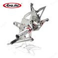 thumbnail image 3 of Arashi (Version 2.0) Rearsets for Kawasaki Ninja ZX6R ZX636 2018 - 2023 Motorcycle Accessories Adjustable Footrests Foot Pegs ZX-6R ZX-636 Gray 2019 2020 2021 2022, 3 of 6