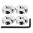 thumbnail image 1 of Uxcell Single Split Shaft Collar Locking Collar Clamp Style with Set Screw & Hex Wrench for Machine Tools Industry 10 mm/3/8 Inch, 1 of 7