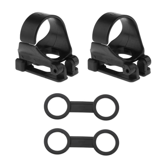 4pcs Scuba Diving Snorkel Holder Snorkeling Silicone clip and clamp