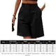 thumbnail image 2 of Pantalones Anchos Pantalones holgados para mujer Cintura elástica informal Forma de H Vacaciones Vacaciones (Negro XL) Cgtredaw para Mujer Negro T S, 2 of 7