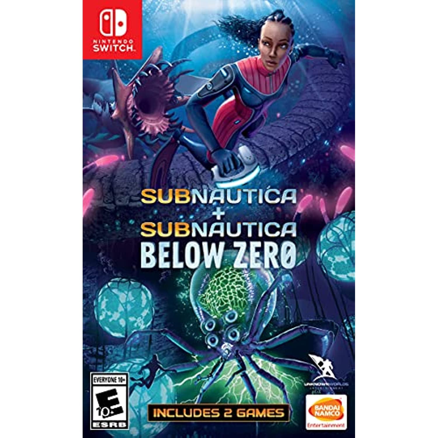 Bandai Namco s Subnautica Subnautica Below Zero 2 Pack for Nintendo Switch Physical Walmart