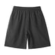 thumbnail image 4 of pstuiky Pantalones cortos de entrenamiento para hombre, Pantalones cortos deportivos de entrenamiento físico de color sólido para hombre, transpirables, con bolsillos, estilo crop top, 4 of 4