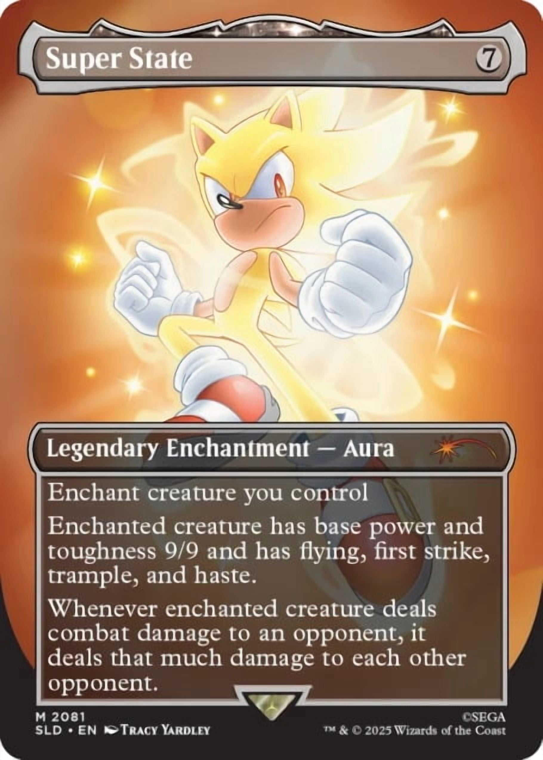 Magic the Gathering Secret Lair x Sonic the Hedgehog: Friends & Foes - Foil Edition