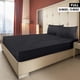 thumbnail image 2 of Sábanas ajustables Utopia Bedding completamente negras, paquete de 2 unidades de microfibra, 2 of 5