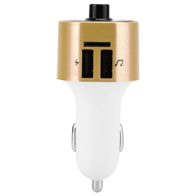 Transmisor de audio Bling Bling Bluetooth inalámbrico para automóvil USB dual