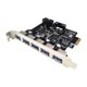 thumbnail image 4 of USB 3,0 5 puertos 19Pin de expansión adaptador extensión Baoblaze Tarjeta de expansión USB, 4 of 7