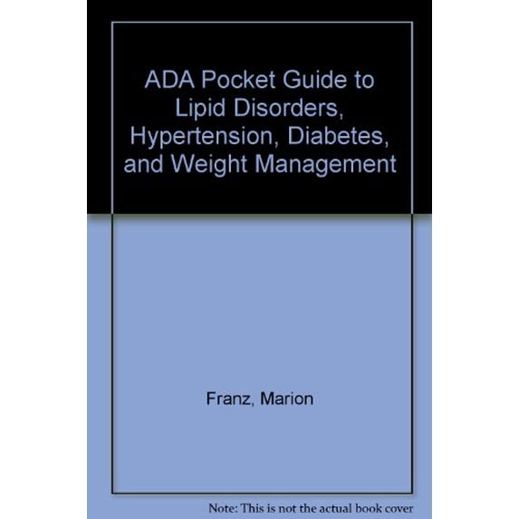 Pre-Owned ADA Pocket Guide to Lipid Disorders, Hypertension, Diabetes, and Weight Management Paperback