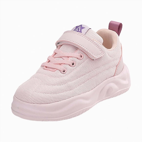 Ymyiu Baby Girls Walking Shoes Wide Toe Box Toddler Shoes Boys Girls Barefoot Shoe Non-Slip Little Kids Sneakers for Walking Size 12.5(Pink, Little Kids 12.5)