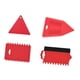 thumbnail image 1 of 4 piezas Extipador de pegamento de pegamento Notchador de pegamento Notch Reusable Notch para rellenos de resina de poliéster de pasta epoxi, 1 of 7