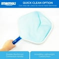 thumbnail image 6 of Swimline HYDROTOOLS 8028 Premium Aluminum Leaf Skimmer Net Head Cleaner  For Swimming Pool Spa Fountain Pond Hot Tub  Leaves Bugs Debris Fine Cleaning Maintenance  Heavy Duty Extra Large, 6 of 7