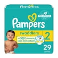 thumbnail image 1 of Pañales Pampers swaddlers etapa 2 unisex 29 pzas, 1 of 4