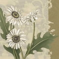 thumbnail image 2 of Zarris, Chariklia 12x12 Gold Ornate Wood Framed with Double Matting Museum Art Print Titled - Paris Daisy II, 2 of 4