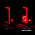 thumbnail image 2 of Fits 2007-2017 Ford Expedition ANZO USA Tail Light Assembly - LED 311409 Smoke Lens; Black Housing; With Sequential Light Bar; Set Of 2, 2 of 5