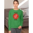 thumbnail image 2 of Japanese Dragon Sign Sweatshirt Women -Image by Shutterstock, Female x-Large, 2 of 4