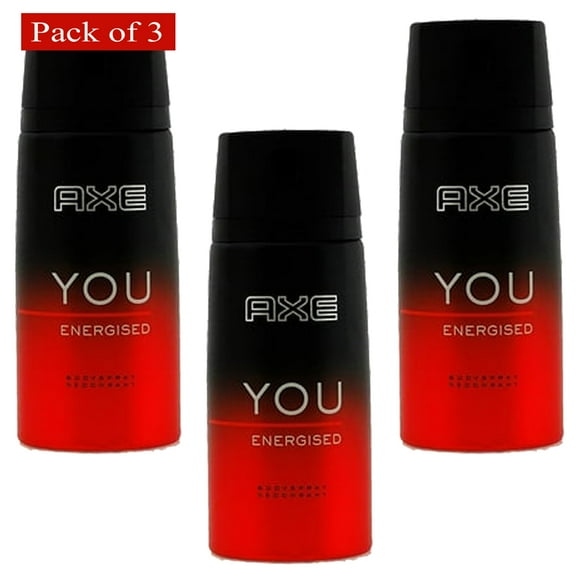 Axe 150 ml Body Spray You Energized (Lot de 3)
