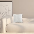 thumbnail image 1 of Jioakfa Bedding sofa Living Room Corduroy Patchwork Pillow Pillow Cover Modern Solid Color Bedside Cushion Back Cushion Cover White, 1 of 6