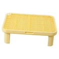 thumbnail image 1 of Flynix Cat Step Kitten Litters Box Footboard Professional Supplies Litter Trapper Cat Yellow, 1 of 10