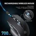 thumbnail image 3 of RHEA- Inphic Rechargeable 2.4G Optical Wireless Mouse Cordless Mice Usb Nano Receiver, 3 of 6