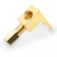 thumbnail image 3 of 4pcs Gold-Plated Spade to Banana Plug Adapter 6mm Cable for Audio Enthusiasts, 3 of 8