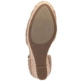 thumbnail image 4 of JESSICA SIMPSON Womens Beige 2 Cork-Like Wedge Woven Cut Out Marshela Round Toe Wedge Buckle Heeled Sandal 9 M, 4 of 4