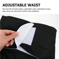 thumbnail image 4 of OULII 1Pcs Couche Adulte Lavable Noir PUL Ajustable Attache-Pression Femmes, 4 of 6