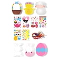 thumbnail image 2 of segolike Easter Stickers Set Decals, Make Your Own Face Stickers, Easter Decoration Games, 2 of 9